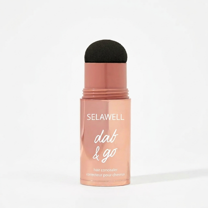 SELAWELL Dab & Go — Corrector capilar que cubre las canas y las raíces en 10 segundos