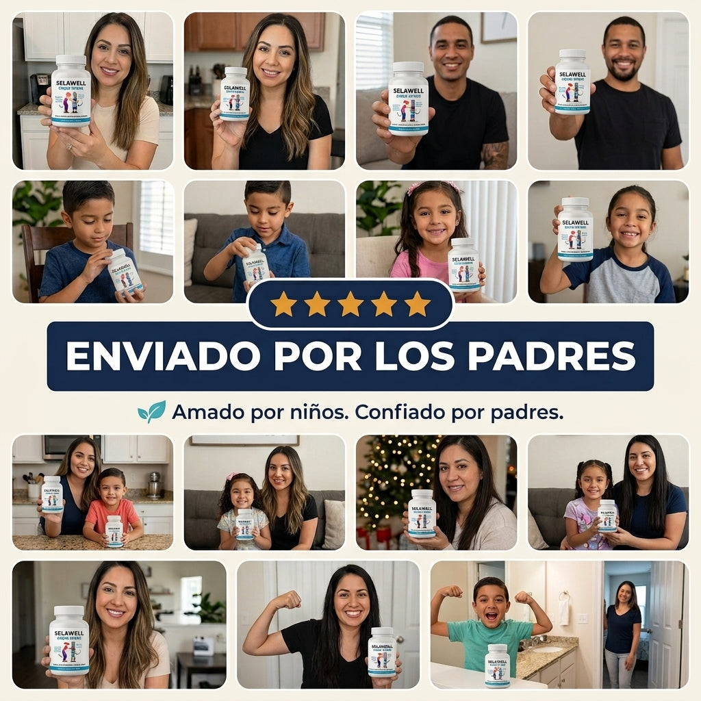 Gomitas SelaWell Grow Spark para niños y adolescentes