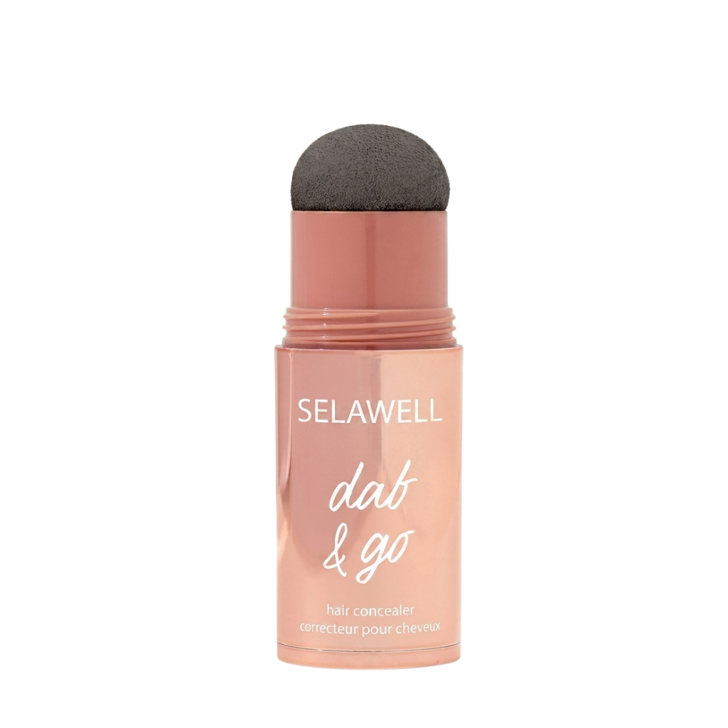 SELAWELL Dab & Go — Corrector capilar que cubre las canas y las raíces en 10 segundos
