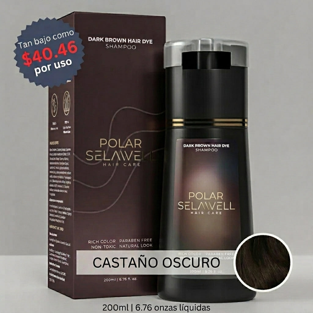 SelaWell | Shampoo de tinte instantáneo