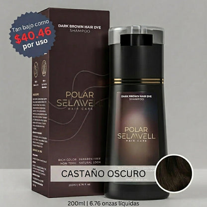 SelaWell | Shampoo de tinte instantáneo