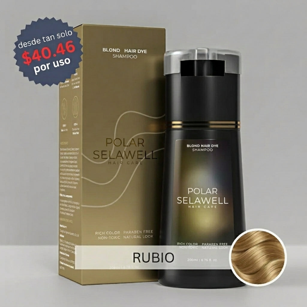 SelaWell | Shampoo de tinte instantáneo