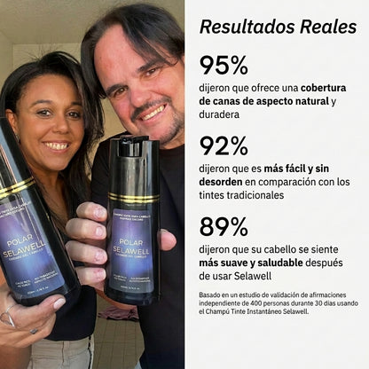 SelaWell | Shampoo de tinte instantáneo