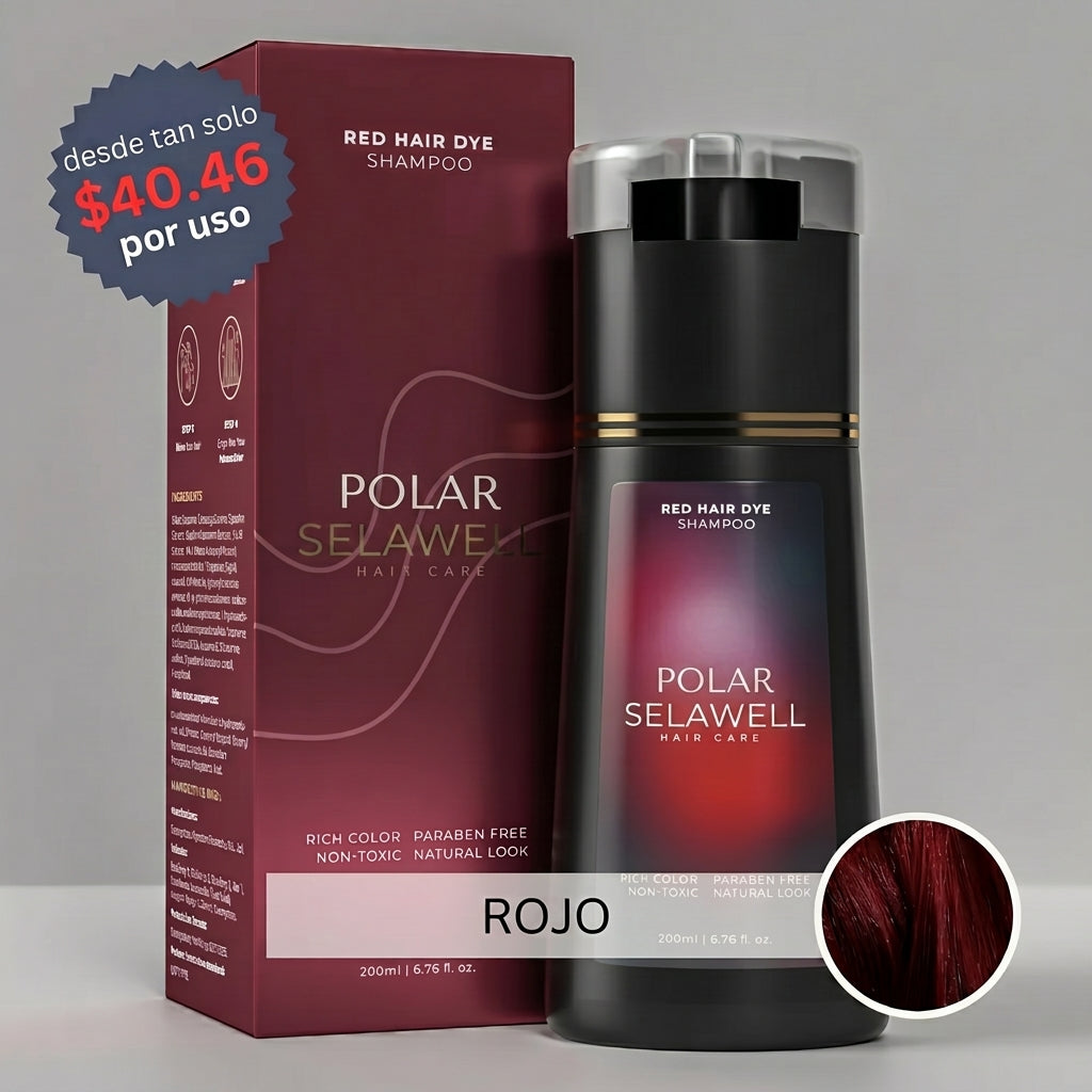 SelaWell | Shampoo de tinte instantáneo