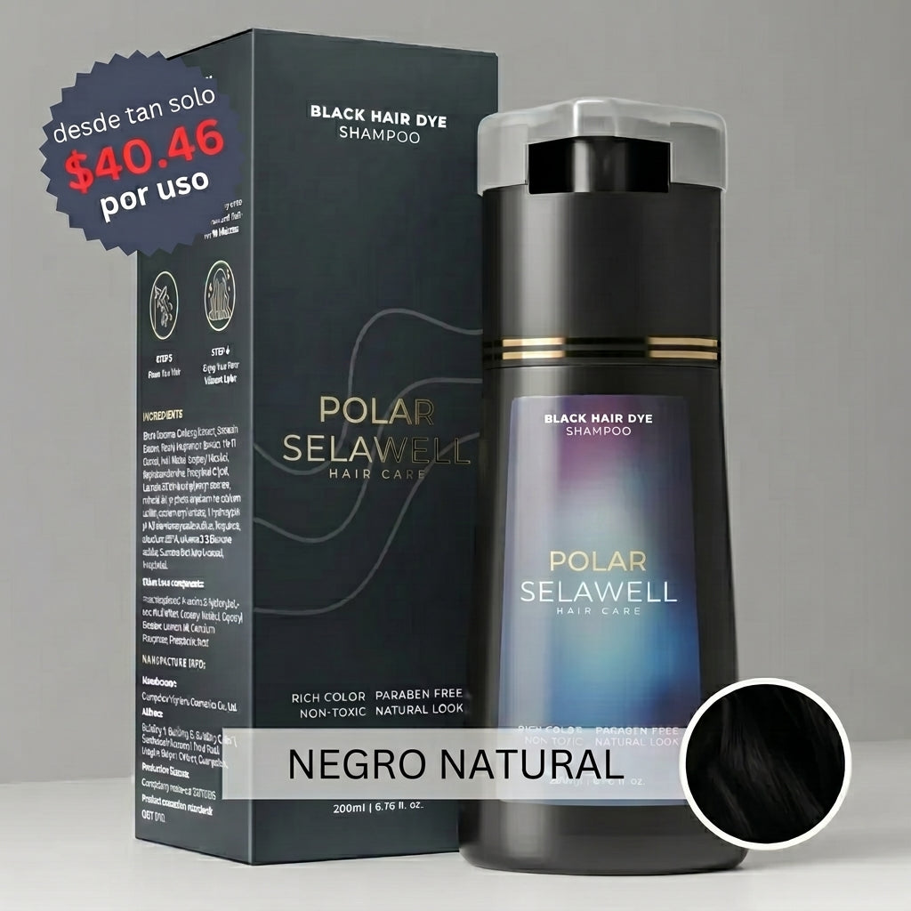 SelaWell | Shampoo de tinte instantáneo