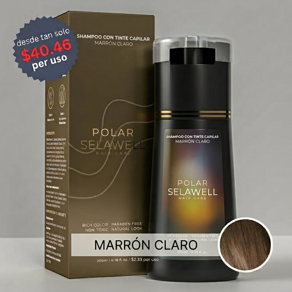 SelaWell | Shampoo de tinte instantáneo