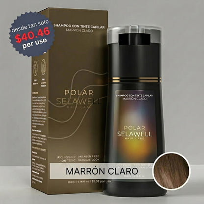 SelaWell | Shampoo de tinte instantáneo