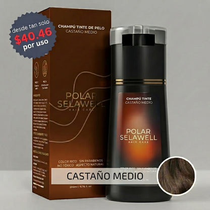 SelaWell | Shampoo de tinte instantáneo