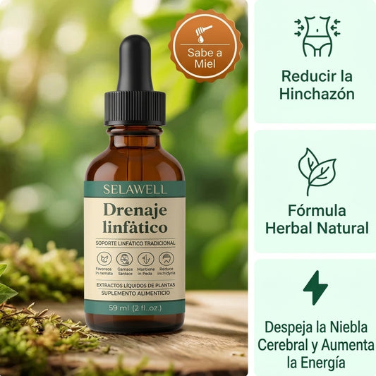 Selawell | Gotas de Bienestar para Drenaje Linfático