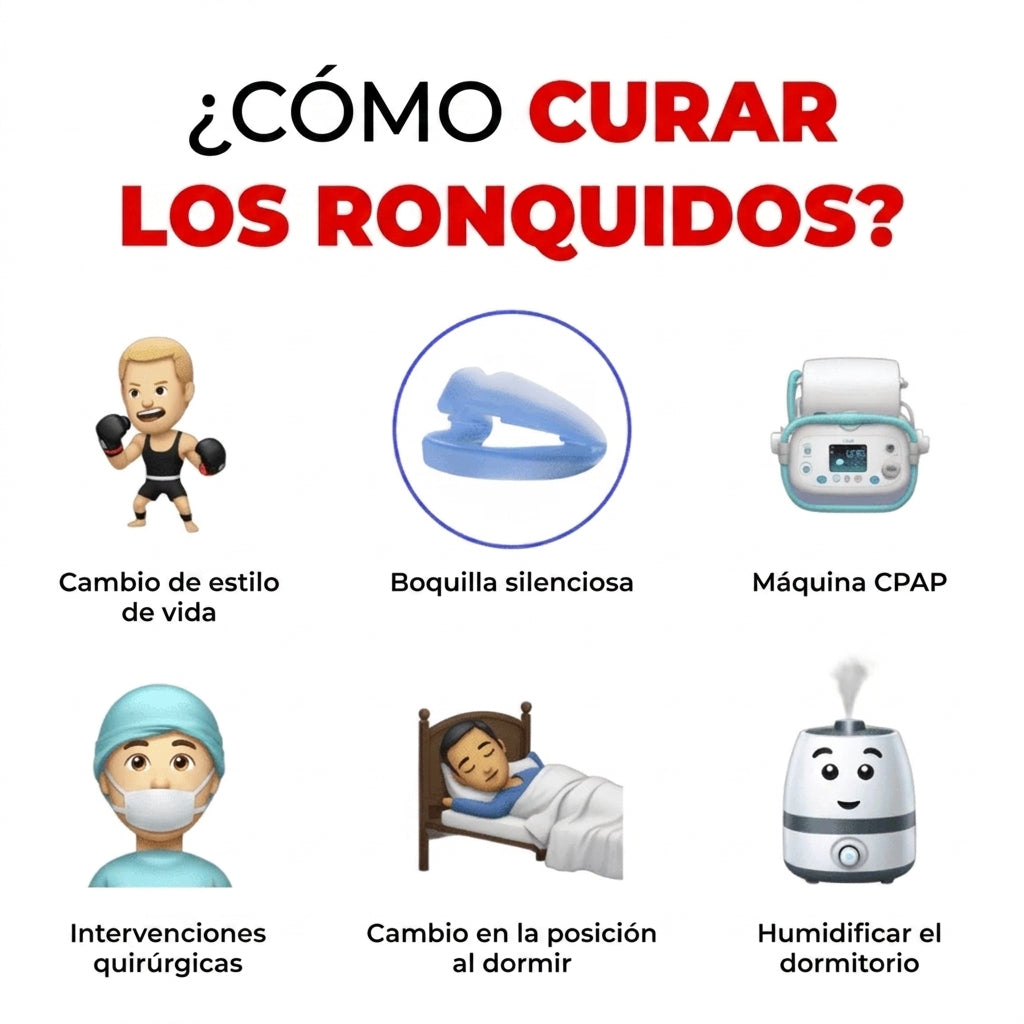 Selawell® | Boquilla antironquidos silenciosa de tamaño universal