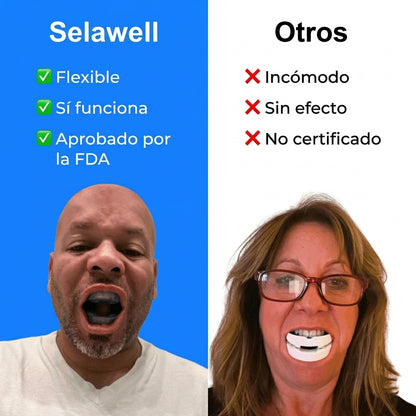Selawell® | Boquilla antironquidos silenciosa de tamaño universal