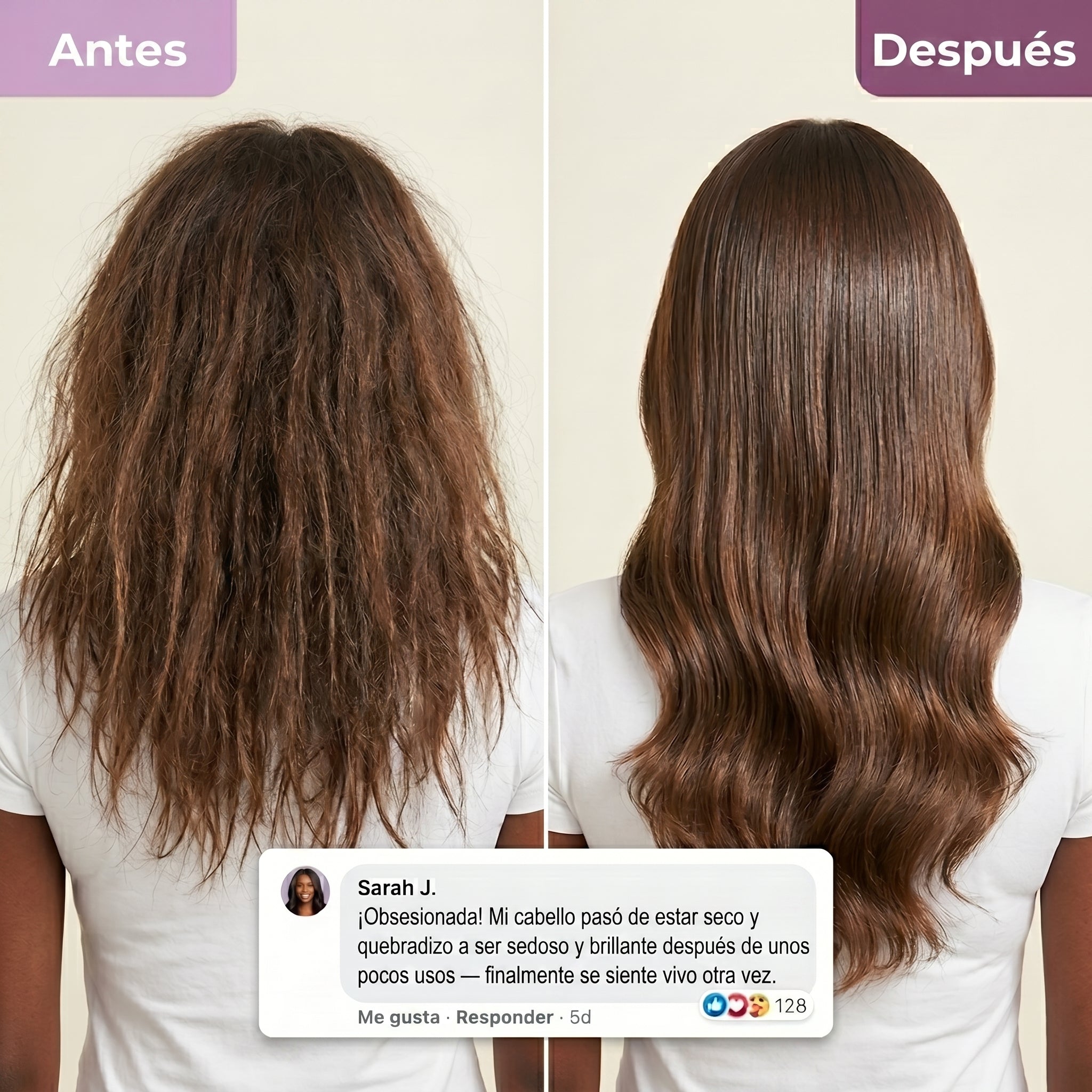 Mascarilla capilar 3D SELAWELL — Colágeno y ácido hialurónico