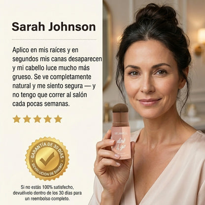 SELAWELL Dab & Go — Corrector capilar que cubre las canas y las raíces en 10 segundos