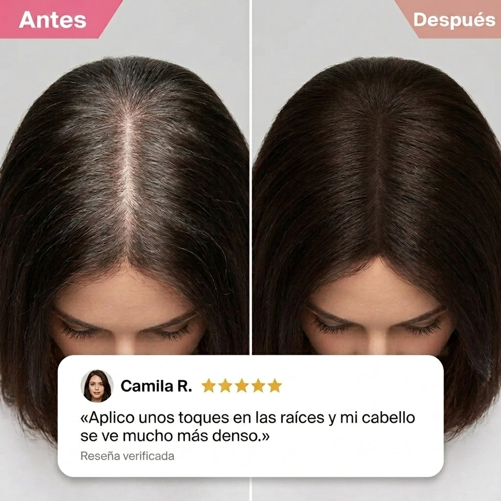SELAWELL Dab & Go — Corrector capilar que cubre las canas y las raíces en 10 segundos