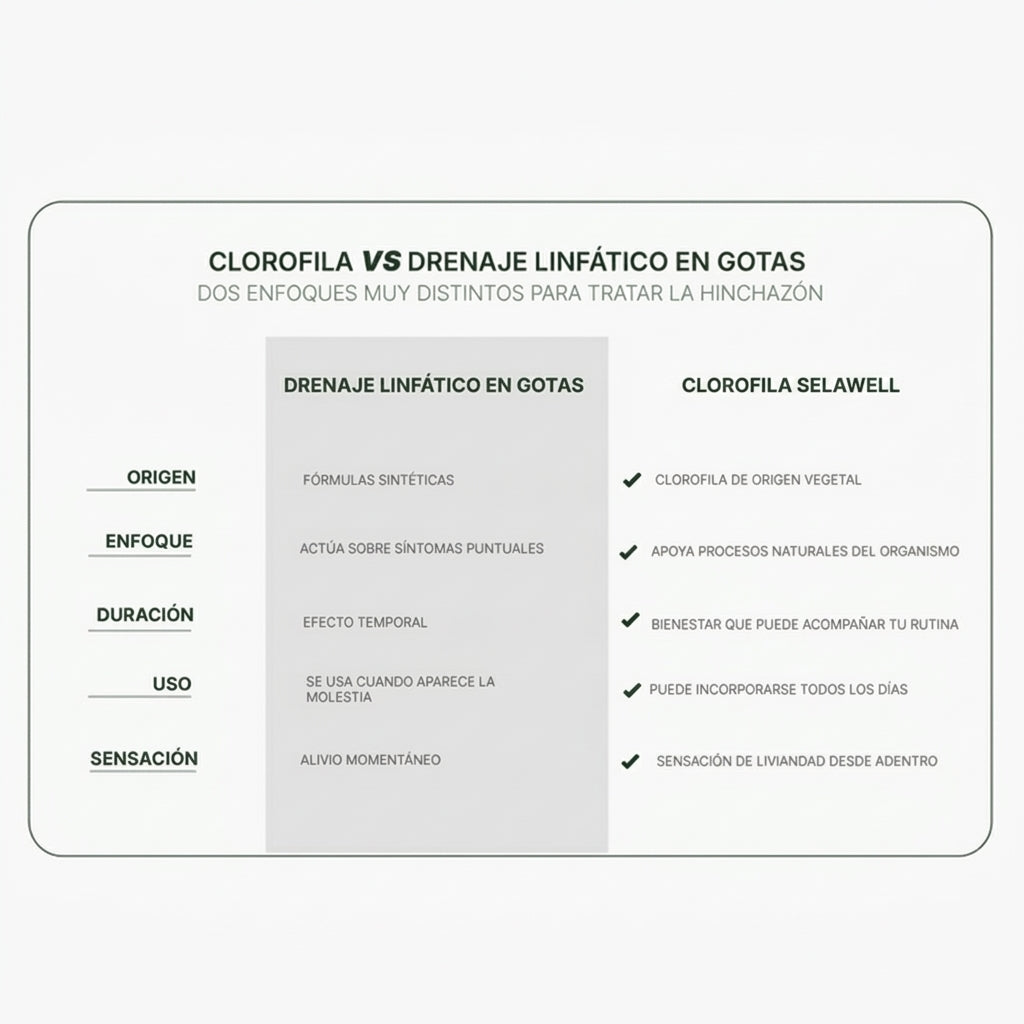 Clorofila SelaWell | Olvídate de la hinchazón por dias